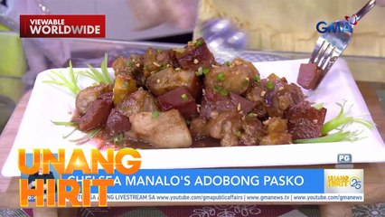 Panalong Adobo ni Chelsea Manalo! | Unang Hirit