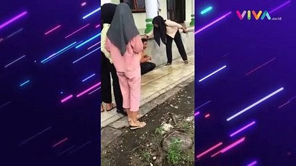 Diseruduk Sapi, Kulit Pedagang Pentol Melepuh Tersiram Kuah