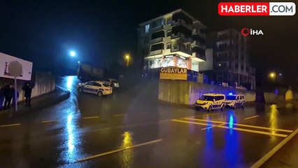 Polisten kaçan sürücü, aracını bırakıp 10 metre yükseklikteki köprüden atladı