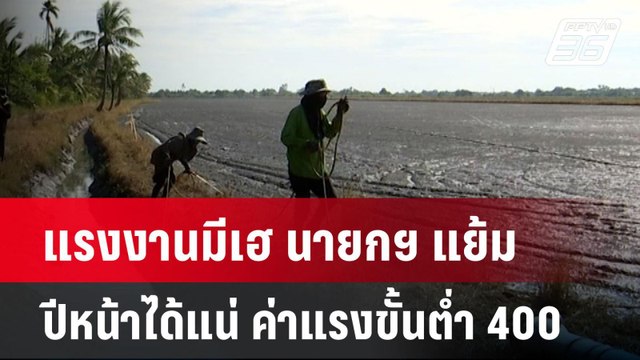 แรงงานมีเฮ นายกฯ แย้มปีหน้าได้แน่ ค่าแรงขั้นต่ำ 400 | โชว์ข่าวเช้านี้ | 12 ธ.ค. 67