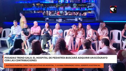 Posadas Trend Gala El Hospital de Pediatría buscará adquirir un ecógrafo con las contribuciones