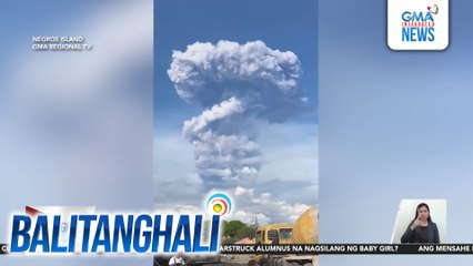 Pagdedeklara ng state of calamity sa Negros Occidental kasunod ng pagputok ng Mt. Kanlaon, tatalakayin | Balitanghali