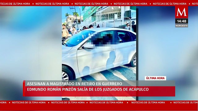 Asesinan a balazos al expresidente del TSJ de Guerrero, Edmundo Román Pinzón