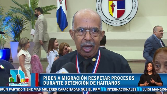 Piden a Migración respetar debido proceso durante detención de haitianos ilegales