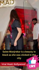 Saiee Manjrekar, Urvashi Rautela & Ishaan Khattar Spotted in the City Viral Masti Bollywood