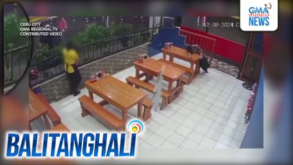 Pagnanakaw sa nakatulog na costumer ng isang kainan, nahuli-cam, cellphone ng biktima, natangay | Balitanghali