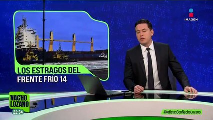 Frente frío 14 provocó vientos de 120 km por hora y afectaciones en 4 estados de México