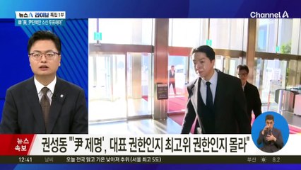 與, 계엄 사태·탄핵 정국 속 자중지란