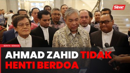 'Saya sentiasa berdoa supaya kekal bebas 40 kes rasuah VLN'
