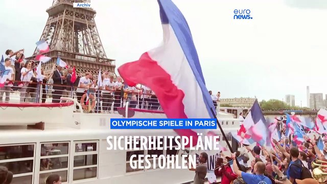 Olympische Spiele 2024 in Paris: Tasche mit Sicherheitsplänen gestohlen