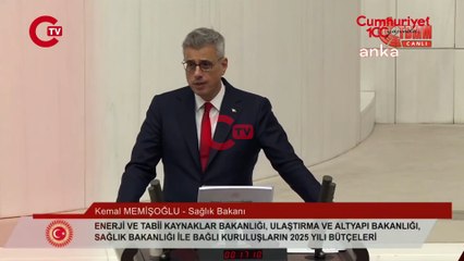 Sağlık Bakanı Memişoğlu kürsüde... Muhalefet sıralarından 'istifa' sesleri yükseldi