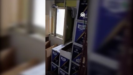 İş yerinde kaçak sigara üreten şüpheli yakalandı