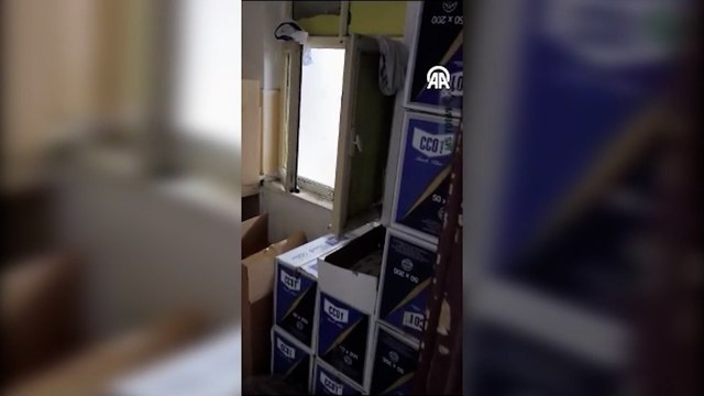 İş yerinde kaçak sigara üreten şüpheli yakalandı