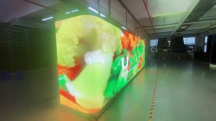 UNIT Digital 3D Anamorphic Billboard