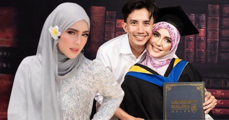 “First Degree Dalam Keluarga. Saya Berasa Amat Berguna. Terima Kasih Kepada Kedua Ibu Bapa Saya.”