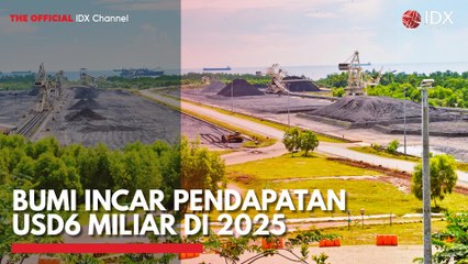 BUMI Incar Pendapatan USD6 Miliar di 2025