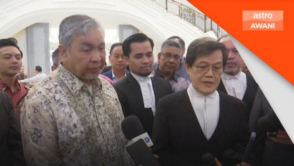 Saya amat bersyukur - Zahid ulas keputusan Mahkamah Rayuan