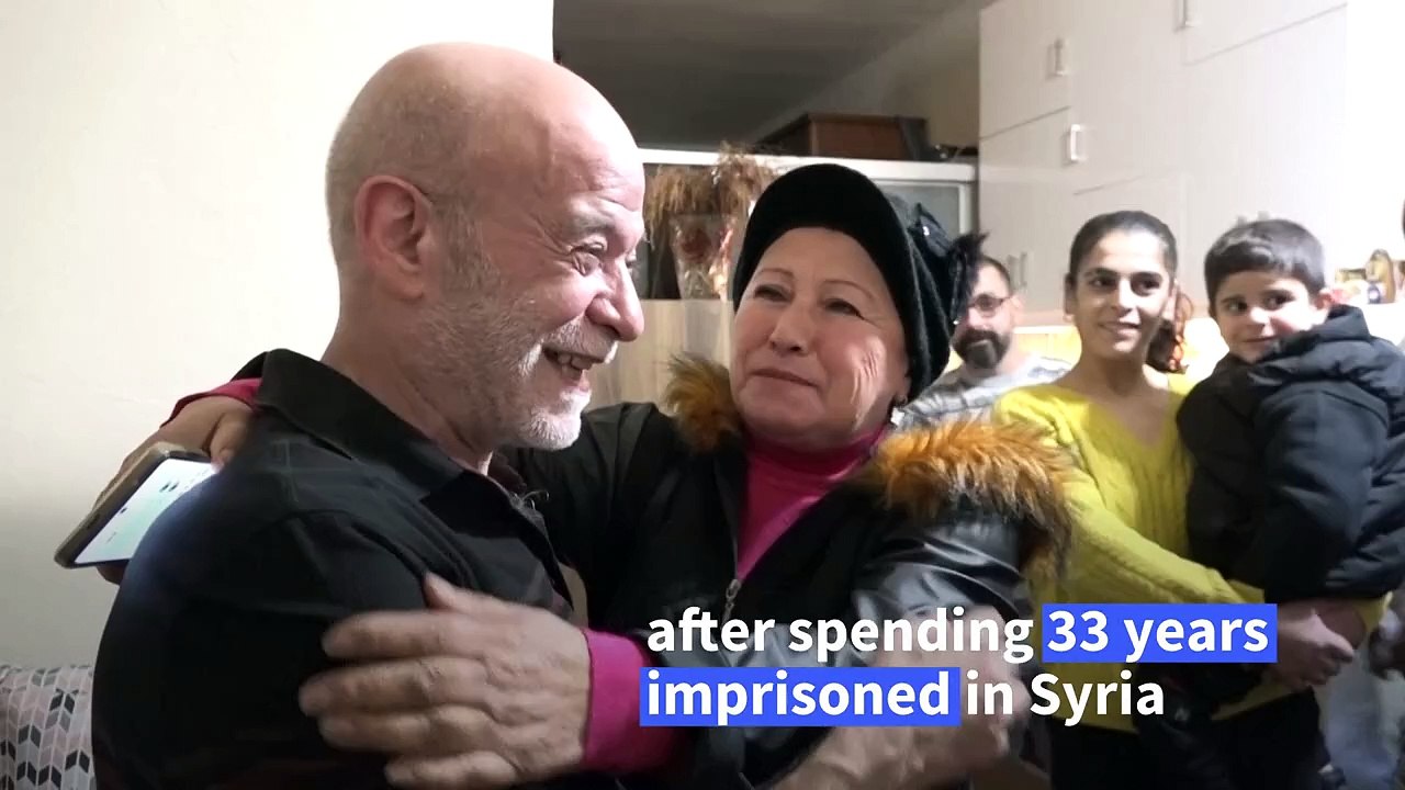 Lebanese man freed from Syria's prisons after 33 years