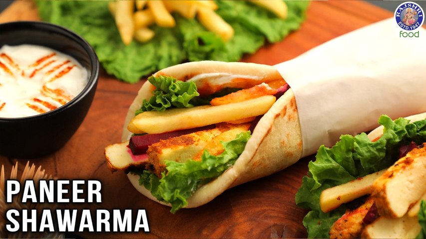 Paneer Shawarma at Home | Veg Shawarma Roll Recipe | How to Make Shawarma? | Chef Bhumika
