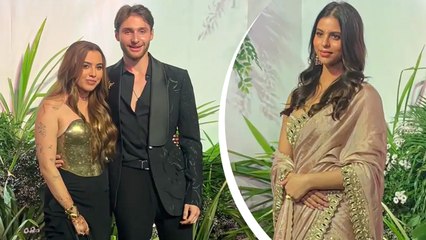 Newlyweds Aaliyah Kashyap & Shane Gregoire At Their Grand Reception Party | Suhana Khan