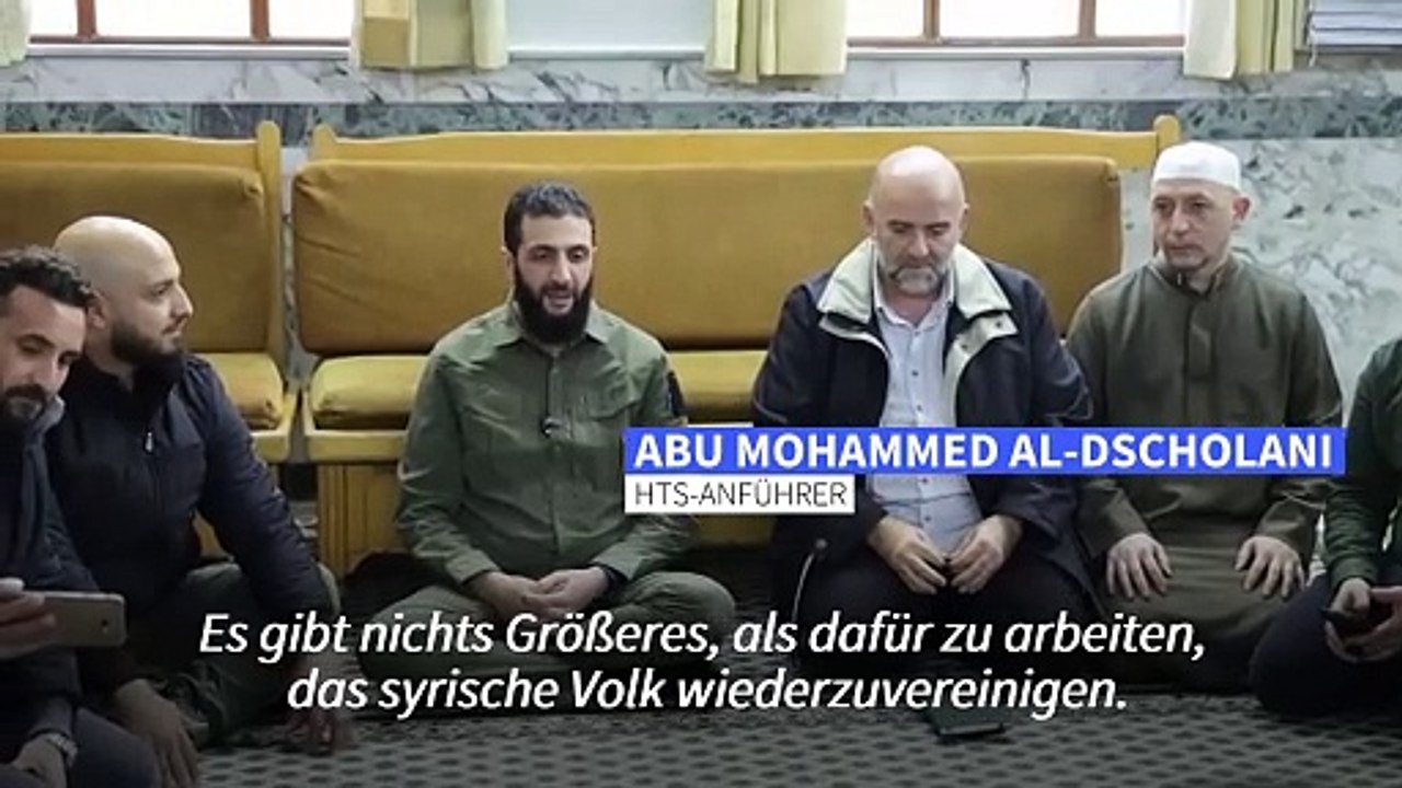 Islamisten-chef in syrien: "exilsyrer müssen zurückkehren"