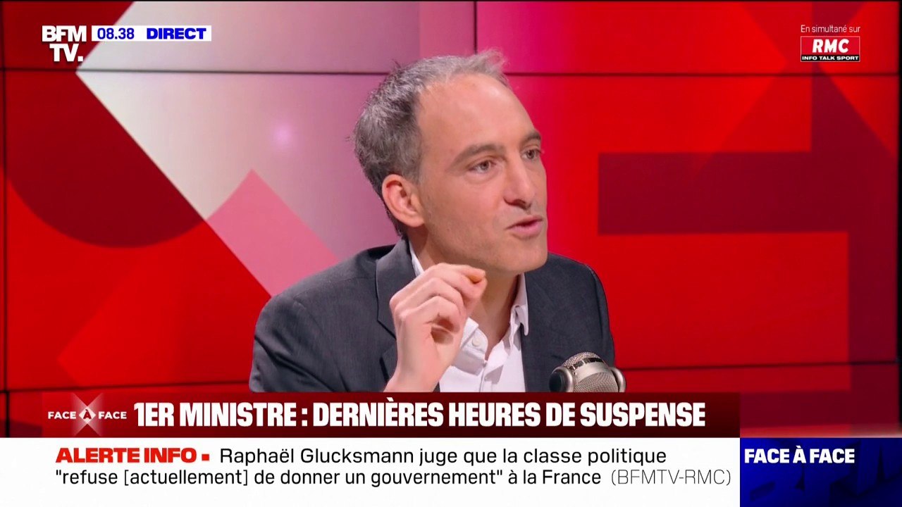 Raphaël Glucksman: "Je ne veux pas de présidentielle anticipée, je ne veux pas de chaos"