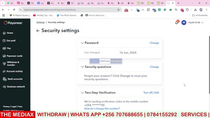 How to Reset Your Payoneer Account Password In Uganda, Kenya, Rwanda