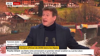 JO-2030 : "Wauquiez aujourd'hui, c'est un climatosceptique", tacle le sénateur écologiste Yannick Jadot