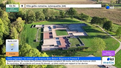 12/12/2024 - ICI Matin France Bleu Béarn Bigorre en vidéo