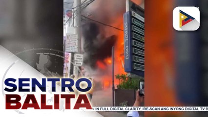 Bahagi ng dating ACT Theater sa Cubao, QC, nasunog; dalawang bumbero, kinailangang itakbo sa ospital