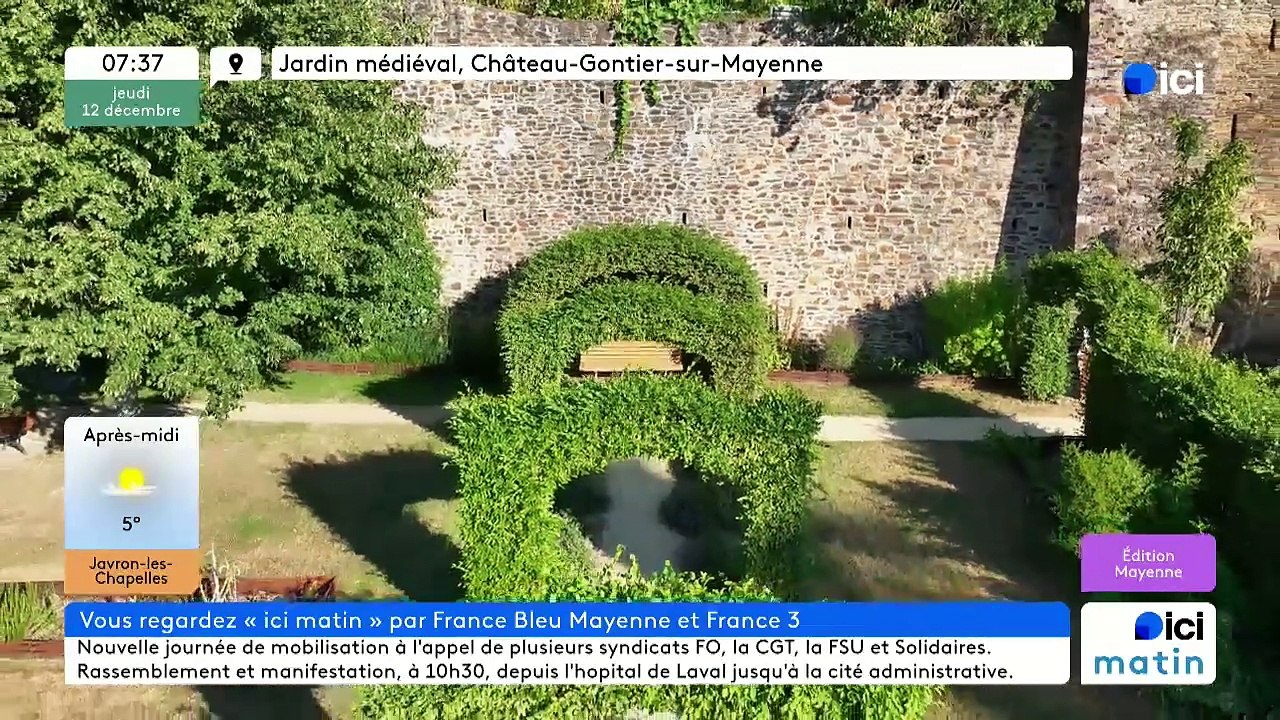 12/12/2024 - ICI Matin France Bleu Mayenne en vidéo
