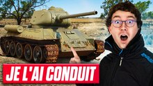 On vous montre l’intérieur d’un TANK de la 2e GUERRE MONDIALE et on en CONDUIT UN !