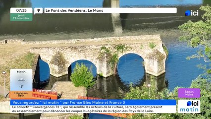 12/12/2024 - ICI Matin France Bleu Maine en vidéo