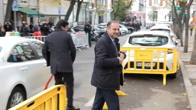 Llegada de Ábalos al Supremo para declarar en el caso Koldo