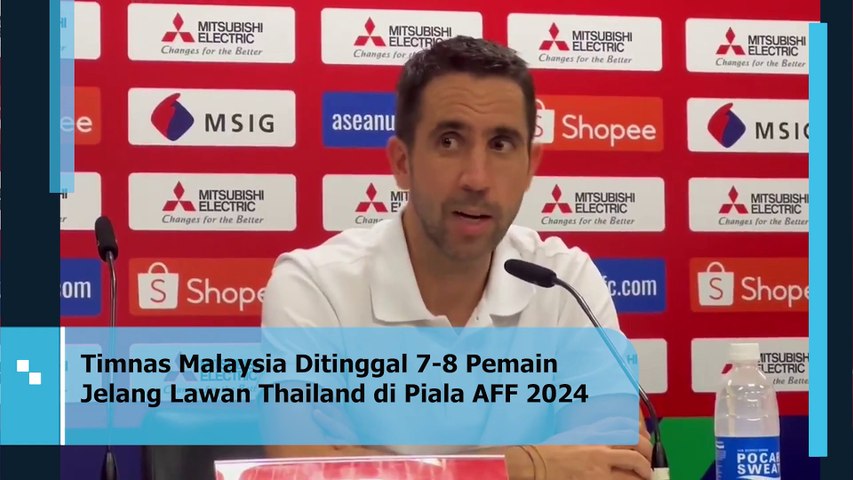 Timnas Malaysia Ditinggal 7-8 Pemain Jelang Lawan Thailand di Piala AFF 2024