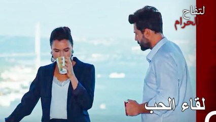 لقاء حب اندر وسنان السري - التفاح الحرام الحلقة ال 40