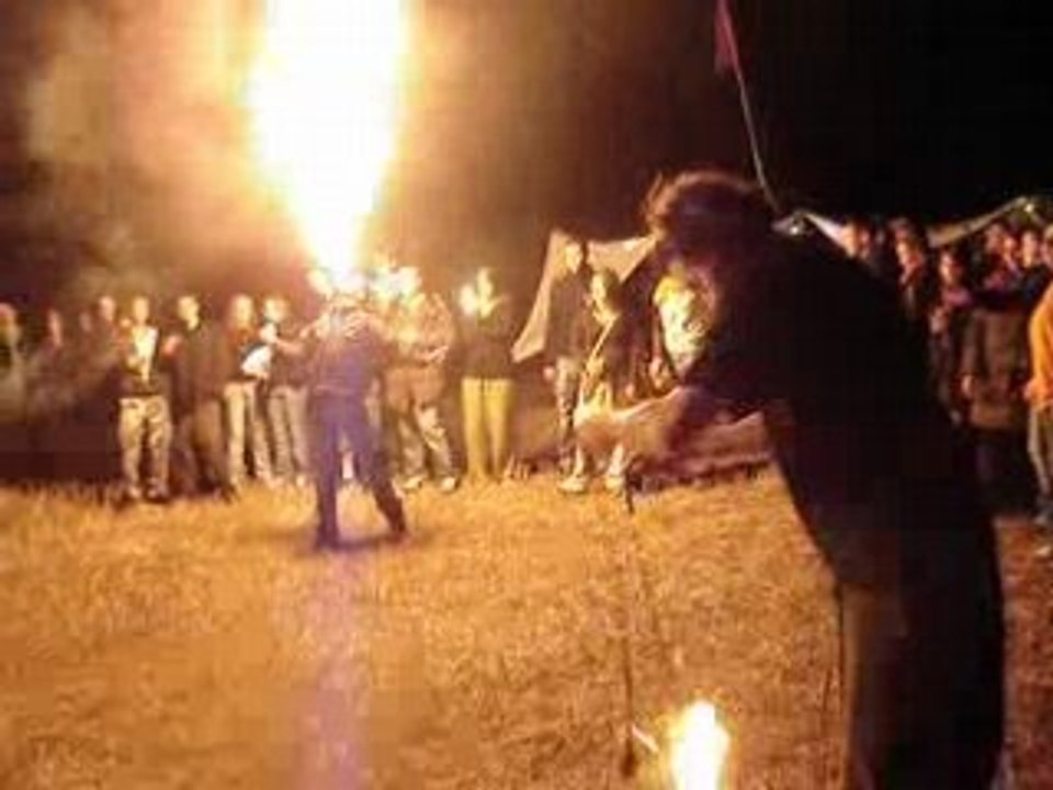 Cracheurs de feu au Takatouvidé 2007