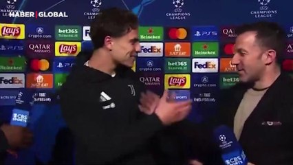 Del Piero, Kenan Yıldız'la bu kez yüz yüze röportaj yaptı, milli futbolcu heyecandan az daha bayılacaktı!