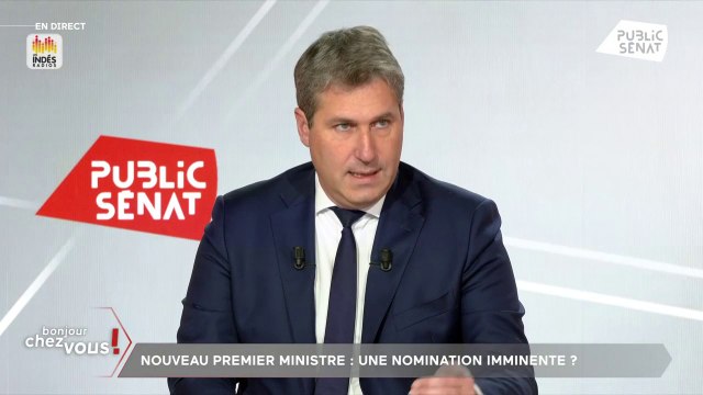Les LR n'ont « pas à figurer dans un gouvernement » d'un 1er ministre de gauche, dit Mathieu Darnaud