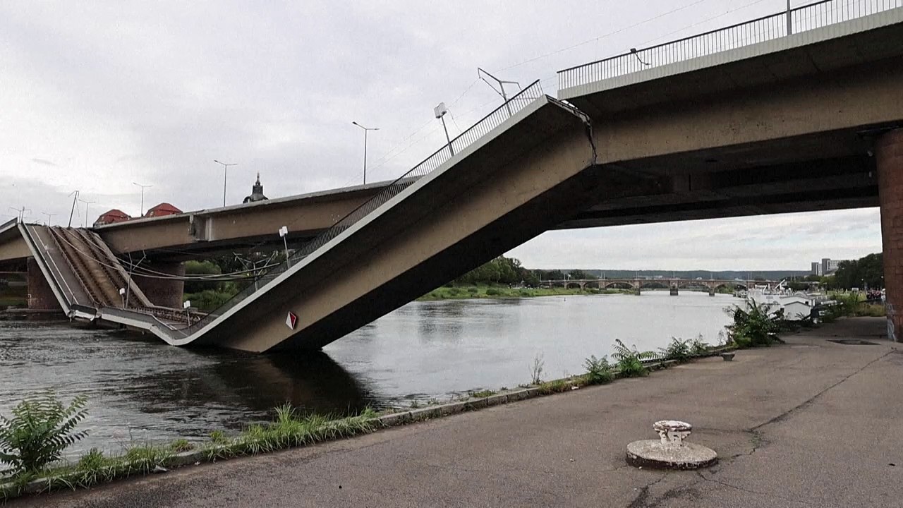 Carolabrücke in Dresden muss vollständig abgerissen werden