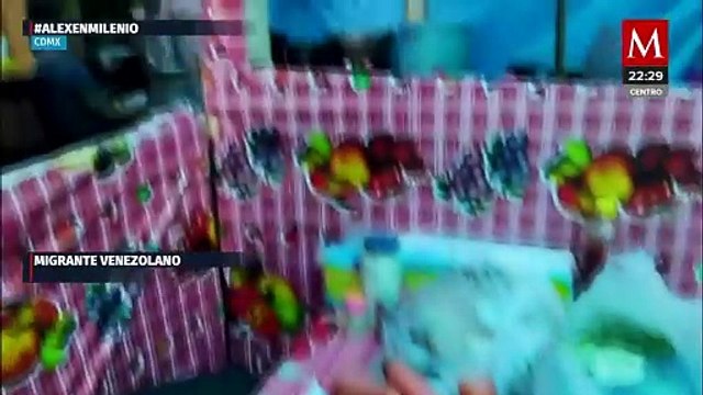 Migrantes instalan campamentos temporales en La Merced, CdMx