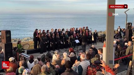 Rize'de şehit cenazesi sırasında CHP'li belediye konserli anıt açılışı yaptı