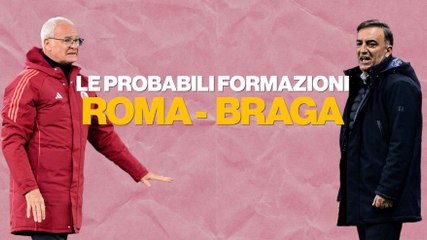 Roma, niente turnover ma due novità: le probabili scelte di Ranieri contro il Braga