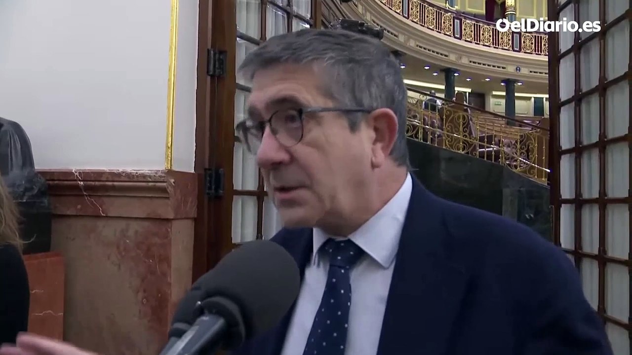 Patxi López, sobre el PP y los jueces: “Todos hemos visto cómo Miguel Ángel Rodríguez ha adelantado una y otra vez decisiones judiciales”