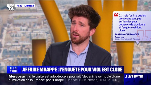 Enquête pour viol: Kylian Mbappé n'a pas été auditionné par la justice suédoise, confirme la procureure de Stockholm