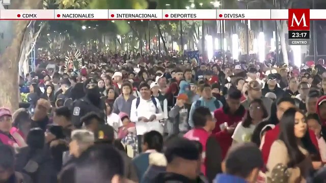 Peregrinos se preparan para la celebración de la Virgen de Guadalupe en la Basílica
