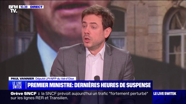 Tout change pour que rien ne change : Paul Vannier (LFI-NFP) promet une censure en cas de nomination de Sébastien Lecornu, François Bayrou ou Bernard Cazeneuve
