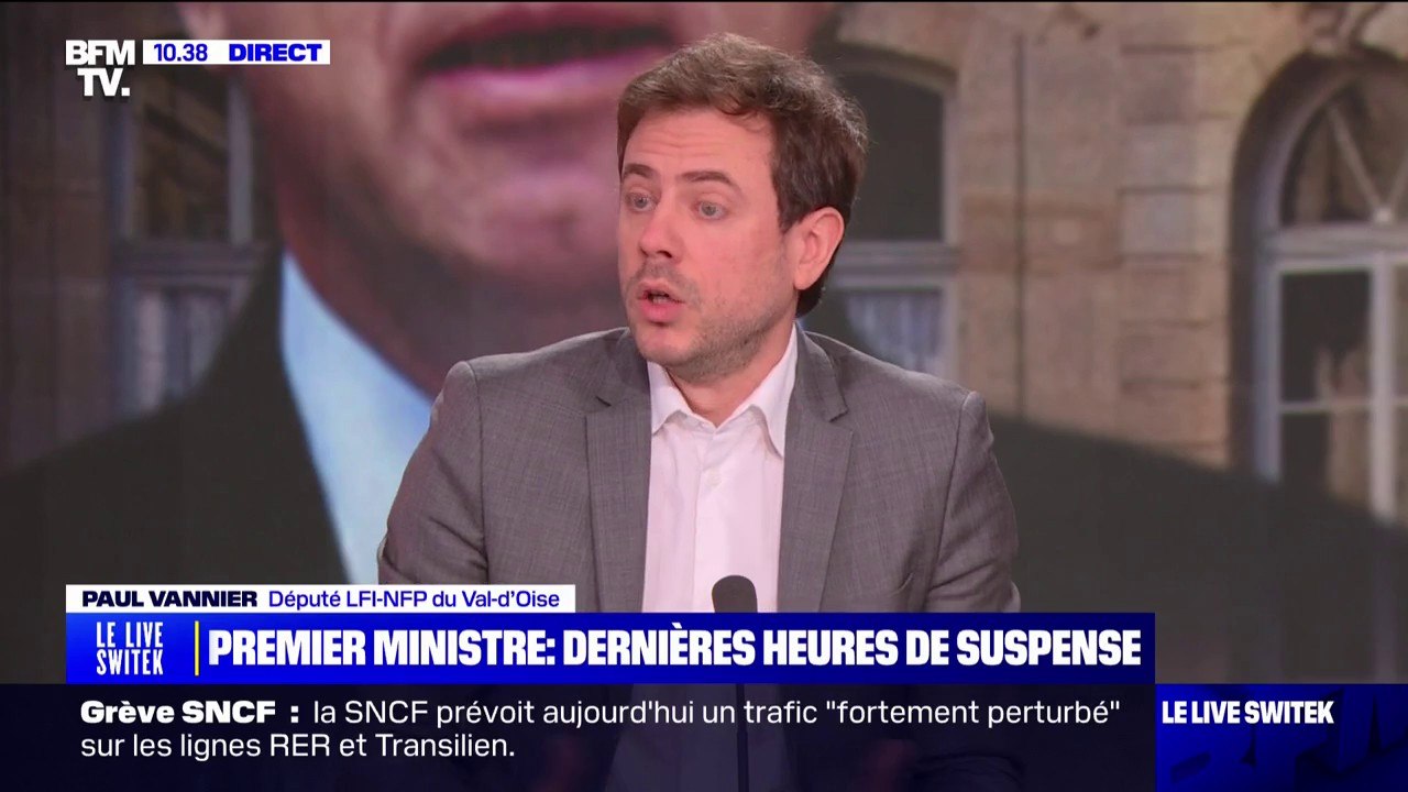 "Tout change pour que rien ne change": Paul Vannier (LFI-NFP) promet une censure en cas de nomination de Sébastien Lecornu, François Bayrou ou Bernard Cazeneuve