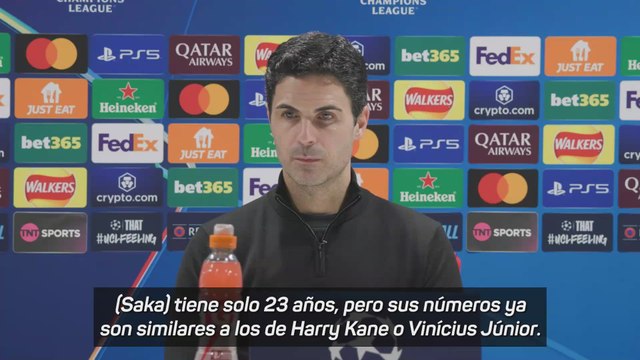 ¿Saka al nivel de Vinicius o Harry Kane? Arteta lo deja claro