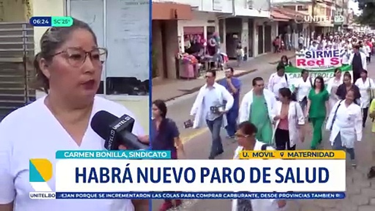 ​​​​​​​Médicos y trabajadores anuncian nuevo paro de salud de 48 horas